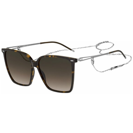 Hugo Boss Sonnenbrille Damen HUGO BOSS BOSS 1388/S Havanna/Silber