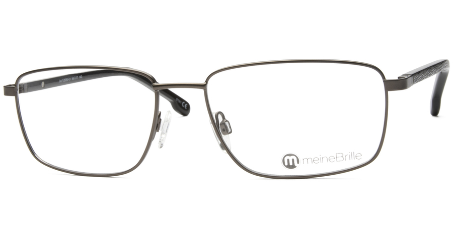 meineBrille 04-12050-02, Schwarz Schräg links