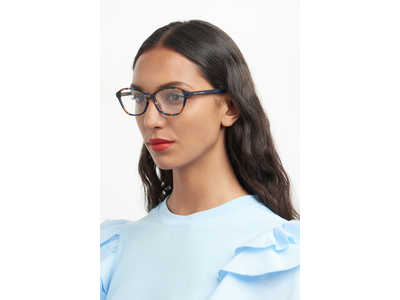 Carolina Herrera Brille Damen Carolina Herrera HER 0122 55 havanna Ansicht 5