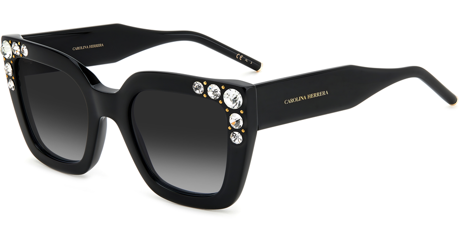 Carolina Herrera Sonnenbrille Damen Carolina Herrera HER 0130/S 52 black Ansicht 1