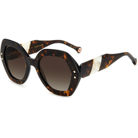 Carolina Herrera Sonnenbrille Damen Carolina Herrera HER 0126/S 52 havanna