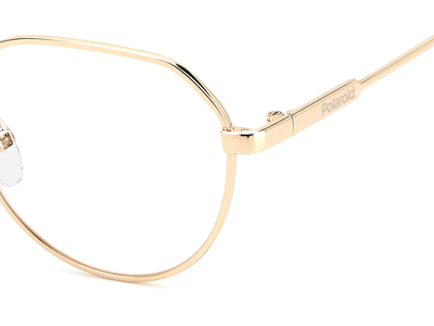 Polaroid Brille Unisex Polaroid PLD D465 52 Gold Ansicht 3