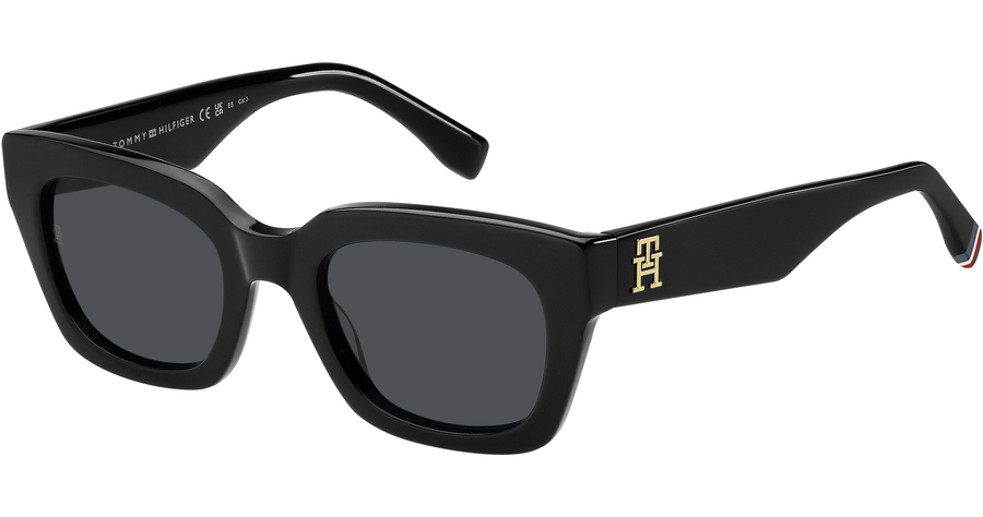 Tommy Hilfiger Sonnenbrille Damen Tommy Hilfiger TH 2052/S 51 black Ansicht 1